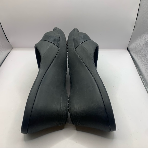 Crocs Sassari Wedge Sandals Black Size 10 Y2K - Picture 5 of 8